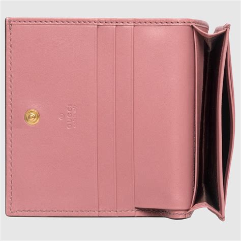 gucci wallet women's card holder|Gucci signature coin wallet.